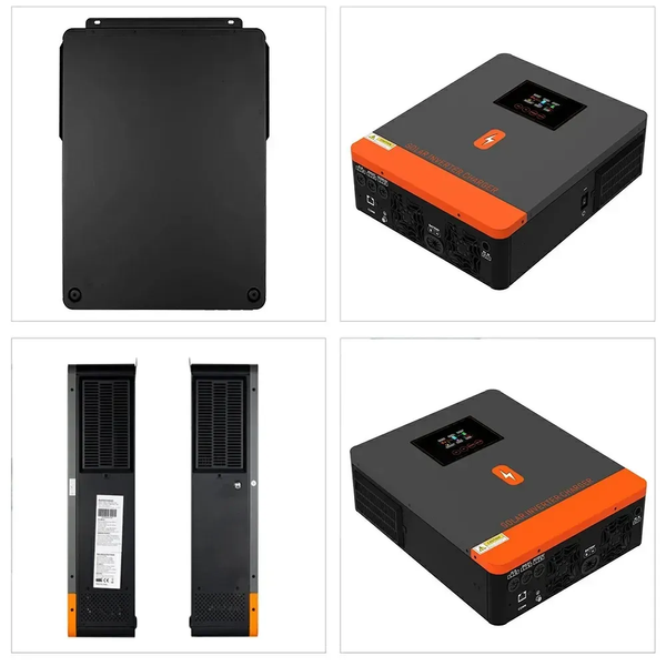 Hybrid-Solarwechselrichter PowMr Pro 4200W 24V (POW-HVM4.2M-24V-N) mit MPPT 60&ndash;500V, f&uuml;r LiFePO₄- und Li-Ion-Batterien POW-HVM4.2M-24V-N фото