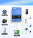Hybrid-Solarwechselrichter ANENJI 6.2kW 48V mit WLAN und MPPT 120A &ndash; On-Grid / Off-Grid L&ouml;sung f&uuml;r Haus und Gewerbe ANJ-6200W-48V-WIFI фото 6