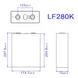 🔋 LiFePO4 EVE 280Ah Grade A 3.2V LF280K-V3 (6-mm-Anschluss, 2 Pole) kaufen &ndash; g&uuml;nstiger Preis & schnelle Lieferung LF280K-V3 фото 7
